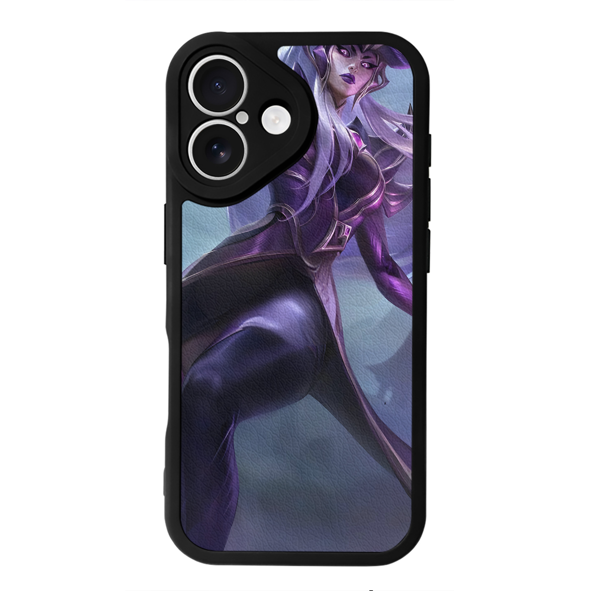 リーグ・オブ・レジェンド League of Legends LOL 【iPhone 16シリーズ対応】シリコンスマホケース（レザー調） 材質：シリコン